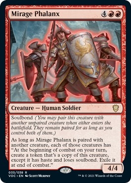 Mirage Phalanx [Innistrad: Crimson Vow Commander]