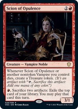 Scion of Opulence [Innistrad: Crimson Vow Commander]