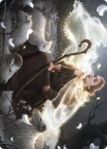 Ancestor's Embrace Art Card [Innistrad: Crimson Vow Art Series]