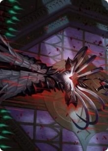 Bride's Gown Art Card [Innistrad: Crimson Vow Art Series]