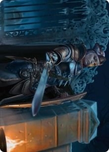 Cemetery Protector Art Card [Innistrad: Crimson Vow Art Series]