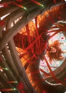 Sigarda's Imprisonment Art Card [Innistrad: Crimson Vow Art Series]