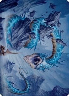 Biolume Serpent Art Card [Innistrad: Crimson Vow Art Series]