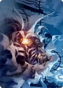 Cemetery Illuminator Art Card [Innistrad: Crimson Vow Art Series]