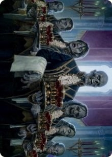 Dying to Serve Art Card [Innistrad: Crimson Vow Art Series]