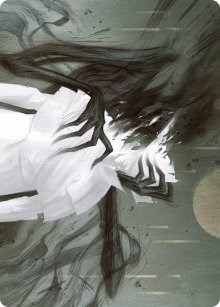 Parasitic Grasp Art Card [Innistrad: Crimson Vow Art Series]