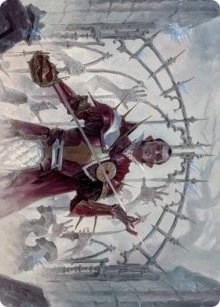 Cemetery Gatekeeper Art Card [Innistrad: Crimson Vow Art Series]