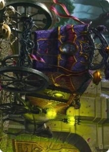 Honeymoon Hearse Art Card [Innistrad: Crimson Vow Art Series]