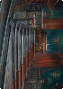 Edgar Markov's Coffin Art Card [Innistrad: Crimson Vow Art Series]