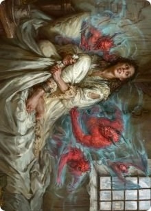 Eruth, Tormented Prophet Art Card [Innistrad: Crimson Vow Art Series]