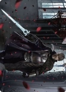 Odric, Blood-Cursed Art Card [Innistrad: Crimson Vow Art Series]