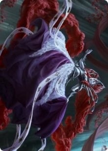 Olivia, Crimson Bride Art Card [Innistrad: Crimson Vow Art Series]