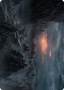 Sundown Pass Art Card [Innistrad: Crimson Vow Art Series]