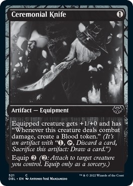 Ceremonial Knife [Innistrad: Double Feature]
