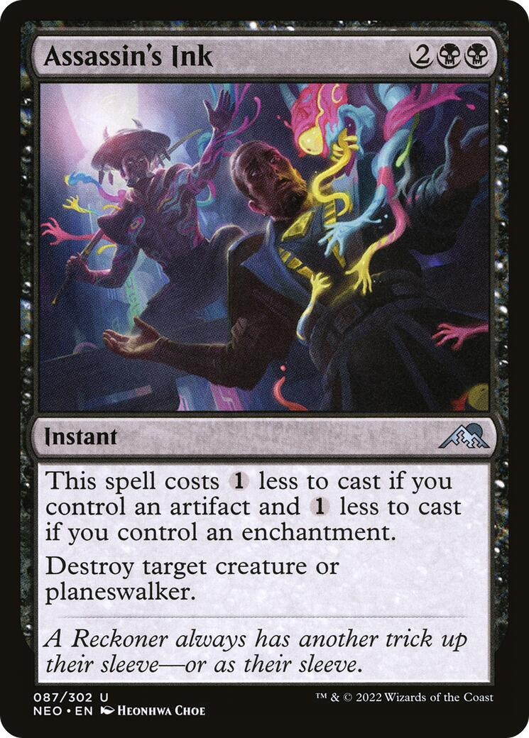 Assassin's Ink [Kamigawa: Neon Dynasty]