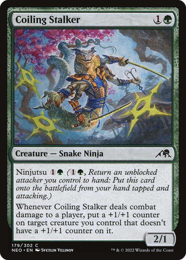 Coiling Stalker [Kamigawa: Neon Dynasty]