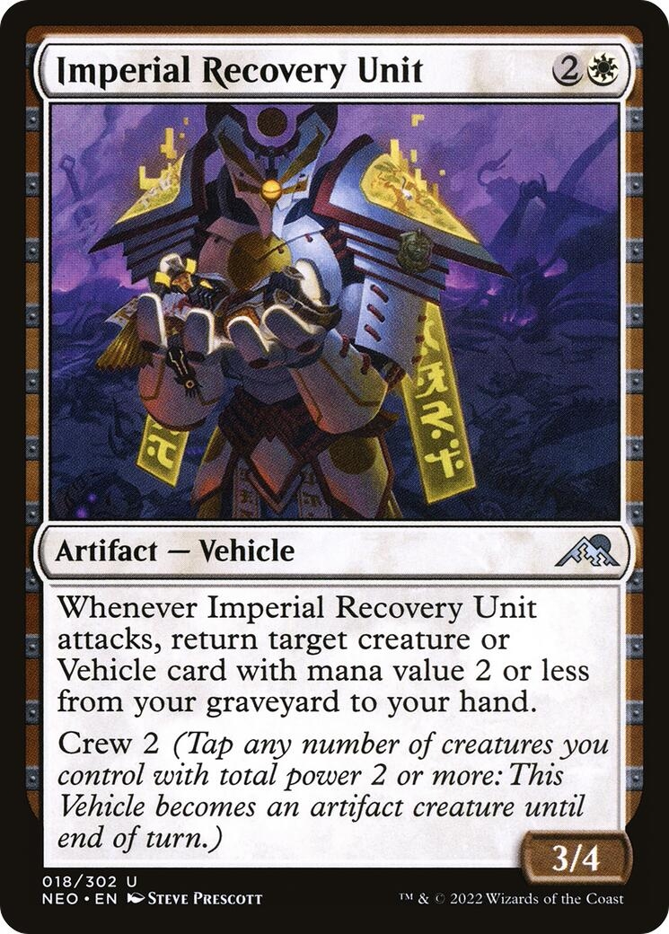 Imperial Recovery Unit [Kamigawa: Neon Dynasty]