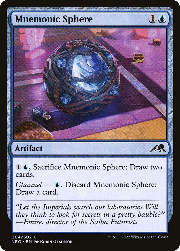 Mnemonic Sphere [Kamigawa: Neon Dynasty]