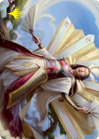 Imperial Subduer Art Card (Gold-Stamped Signature) [Kamigawa: Neon Dynasty Art Series]