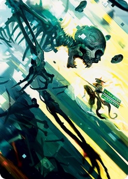 Repel the Vile Art Card [Kamigawa: Neon Dynasty Art Series]