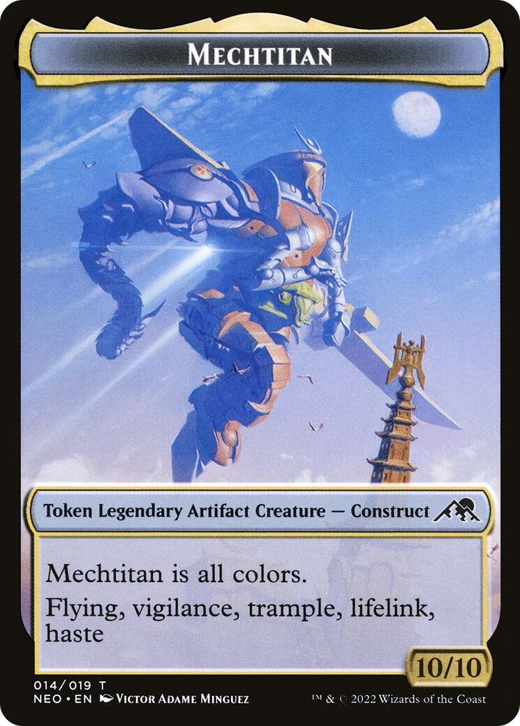 Mechtitan Token [Kamigawa: Neon Dynasty Tokens]
