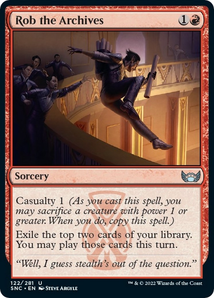 Rob the Archives [Streets of New Capenna]