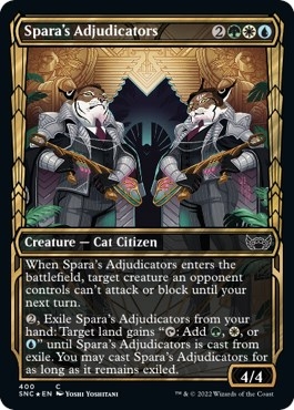 Spara's Adjudicators (Gilded Foil)