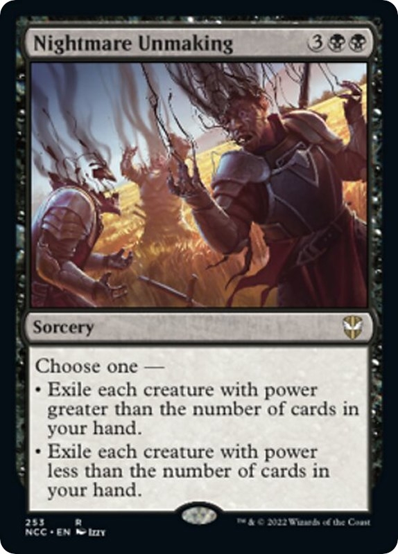 Nightmare Unmaking [Streets of New Capenna Commander]