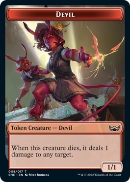 Devil Token [Streets of New Capenna Tokens]