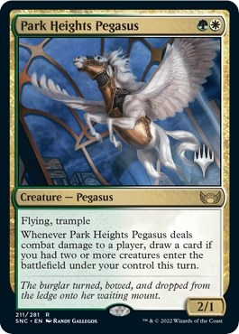 Park Heights Pegasus (Promo Pack) [Streets of New Capenna Promos]