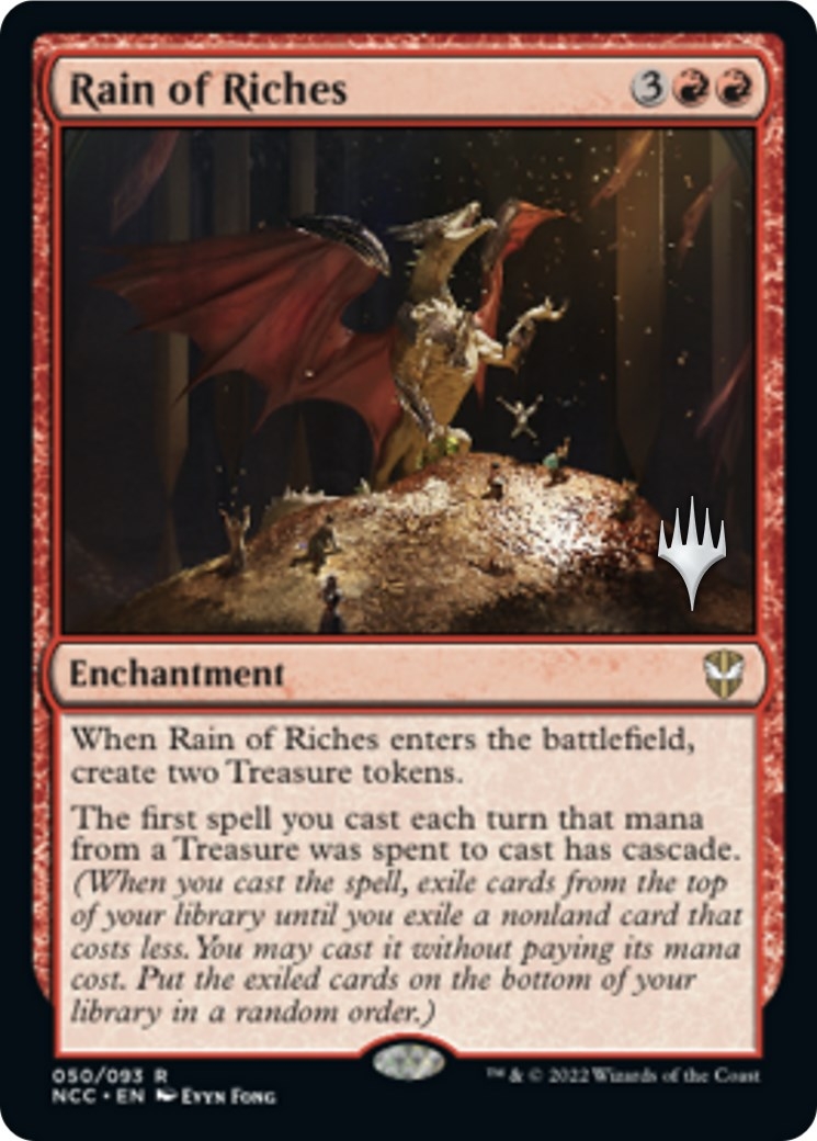 Rain of Riches (Promo Pack) [Streets of New Capenna Commander Promos]