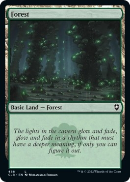 Forest (468) [Commander Legends: Battle for Baldur's Gate]