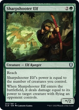 Sharpshooter Elf [Commander Legends: Battle for Baldur's Gate]