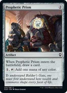 Prophetic Prism [Commander Legends: Battle for Baldur's Gate]