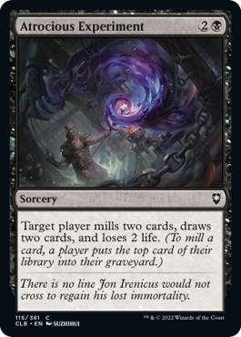 Atrocious Experiment [Commander Legends: Battle for Baldur's Gate]