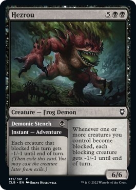 Hezrou // Demonic Stench [Commander Legends: Battle for Baldur's Gate]