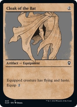 Cloak of the Bat (Showcase) [Commander Legends: Battle for Baldur's Gate]
