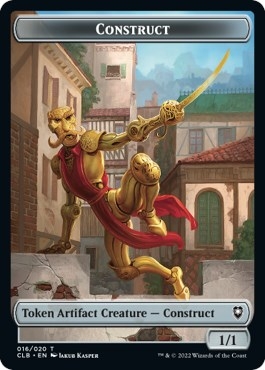 Construct Token [Commander Legends: Battle for Baldur's Gate Tokens]