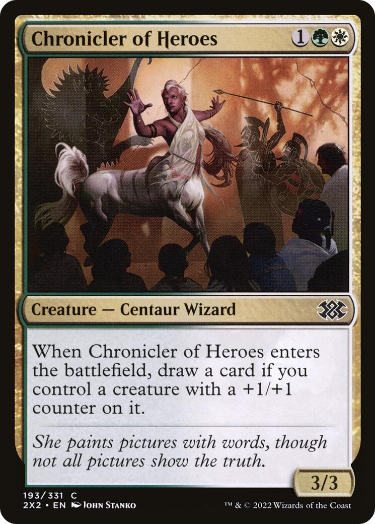 Chronicler of Heroes [Double Masters 2022]