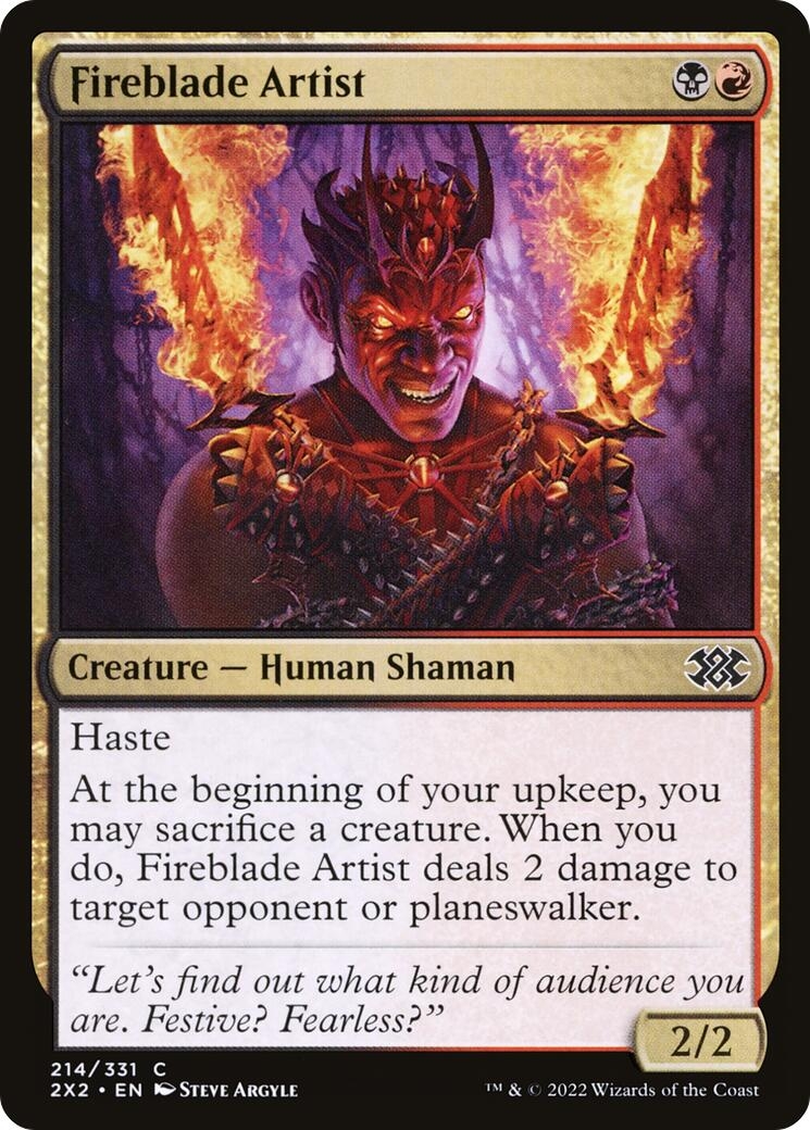 Fireblade Artist [Double Masters 2022]