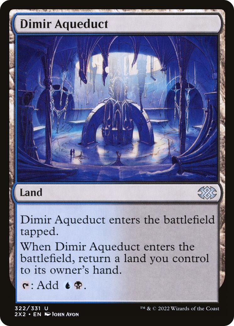 Dimir Aqueduct [Double Masters 2022]