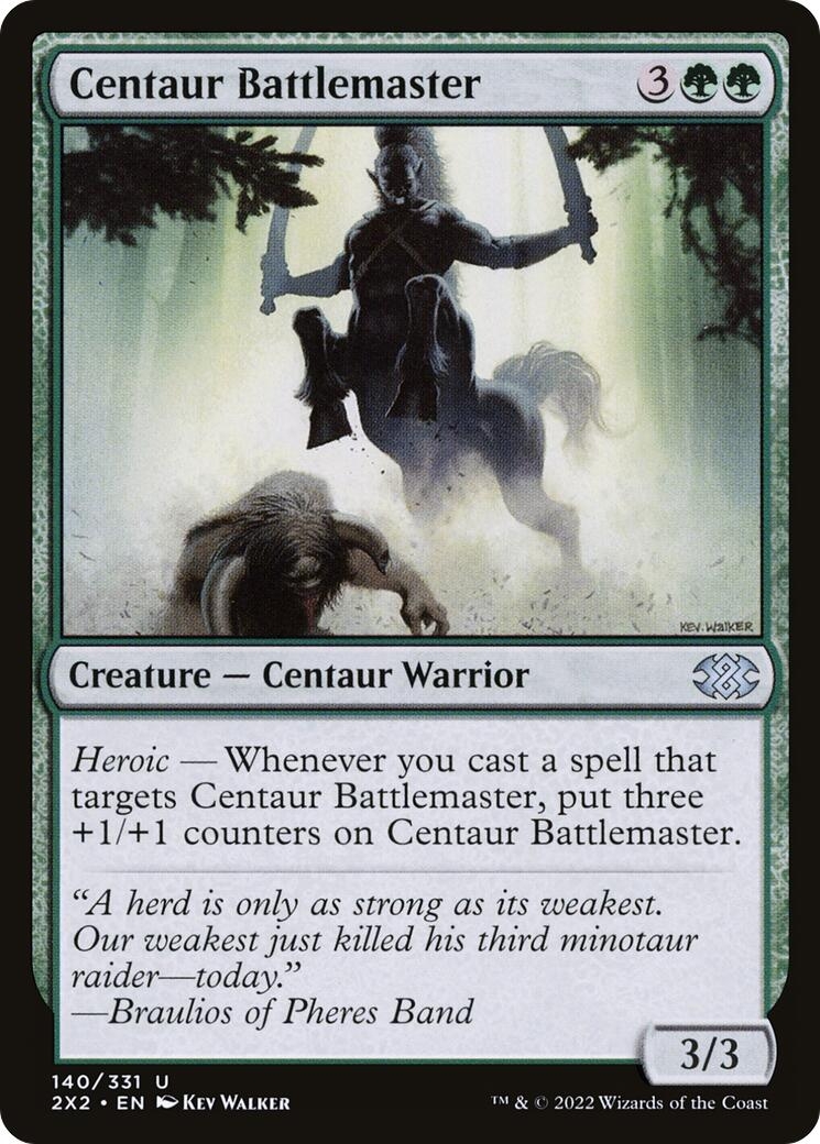 Centaur Battlemaster [Double Masters 2022]