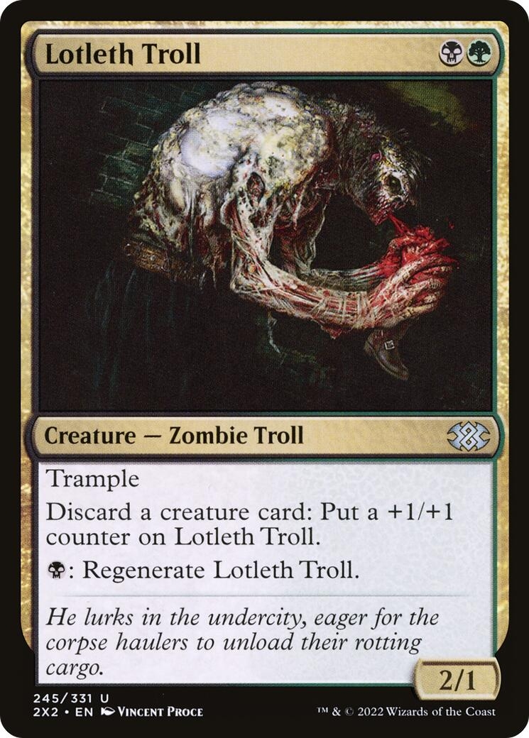 Lotleth Troll [Double Masters 2022]
