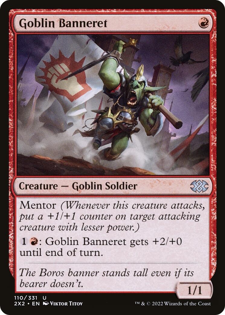 Goblin Banneret [Double Masters 2022]