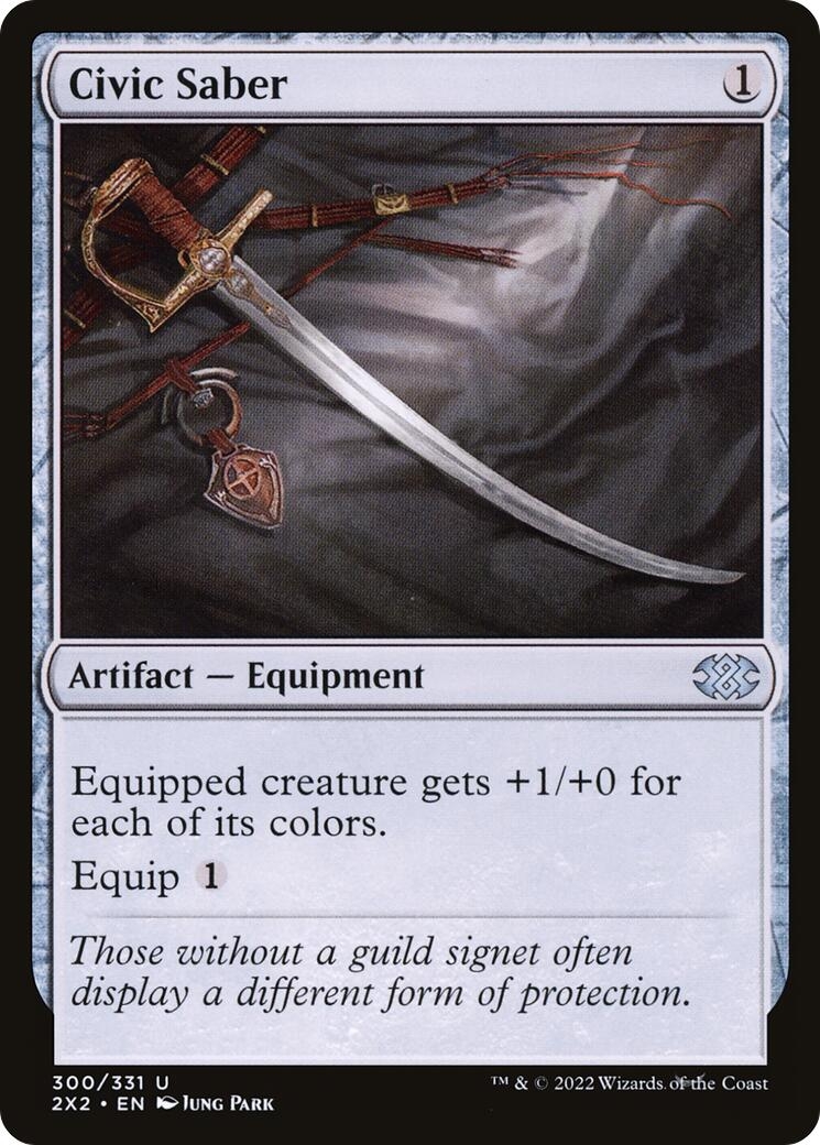 Civic Saber [Double Masters 2022]