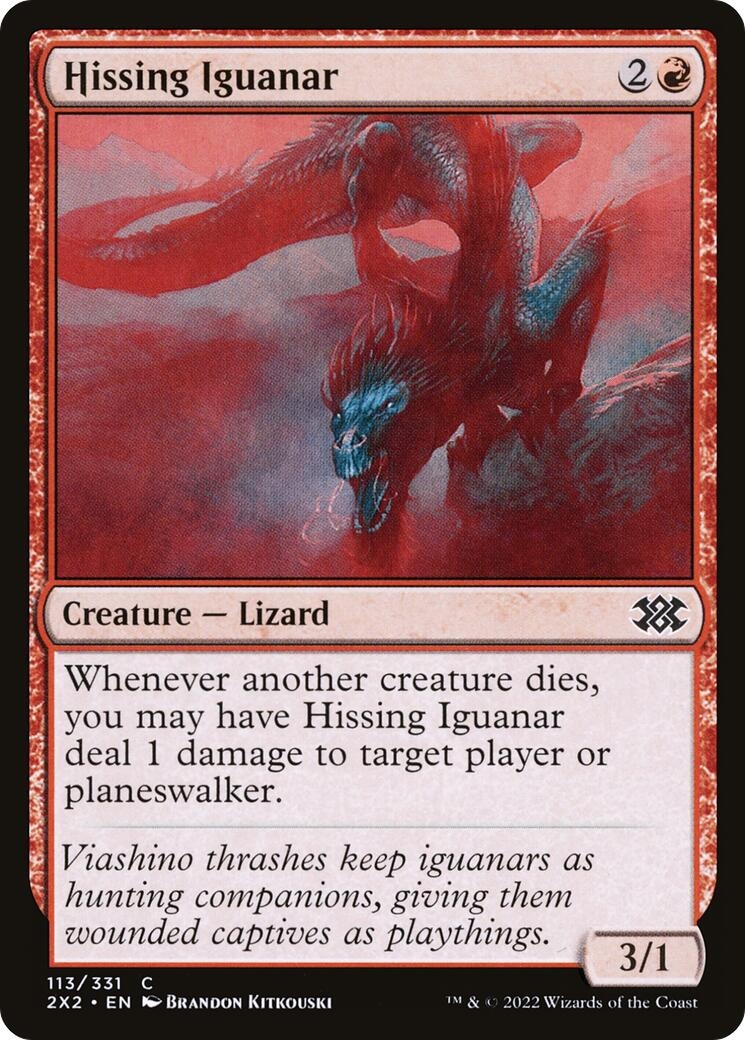 Hissing Iguanar [Double Masters 2022]