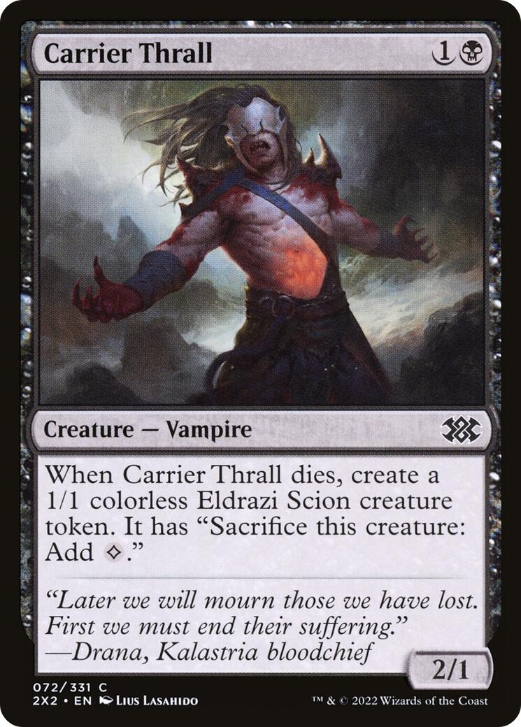 Carrier Thrall [Double Masters 2022]