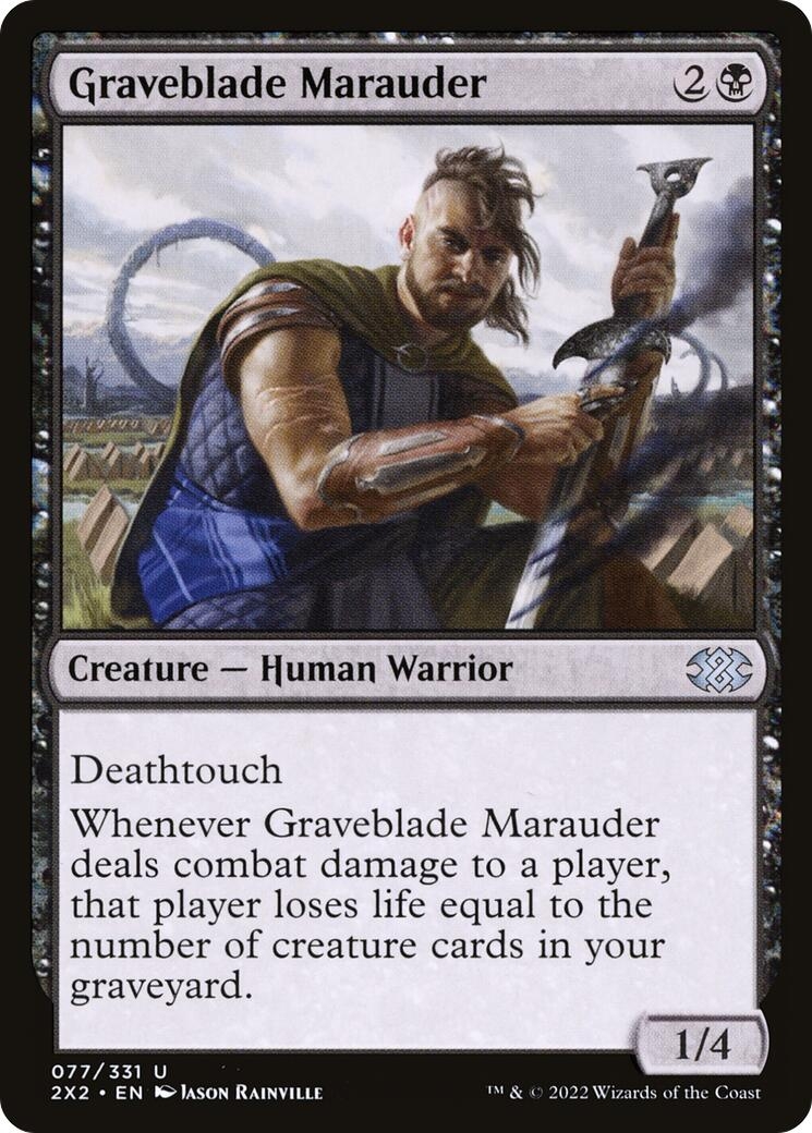 Graveblade Marauder [Double Masters 2022]