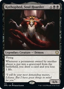Kothophed, Soul Hoarder [Dominaria United Commander]