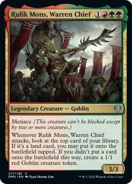 Rulik Mons, Warren Chief [Dominaria United]